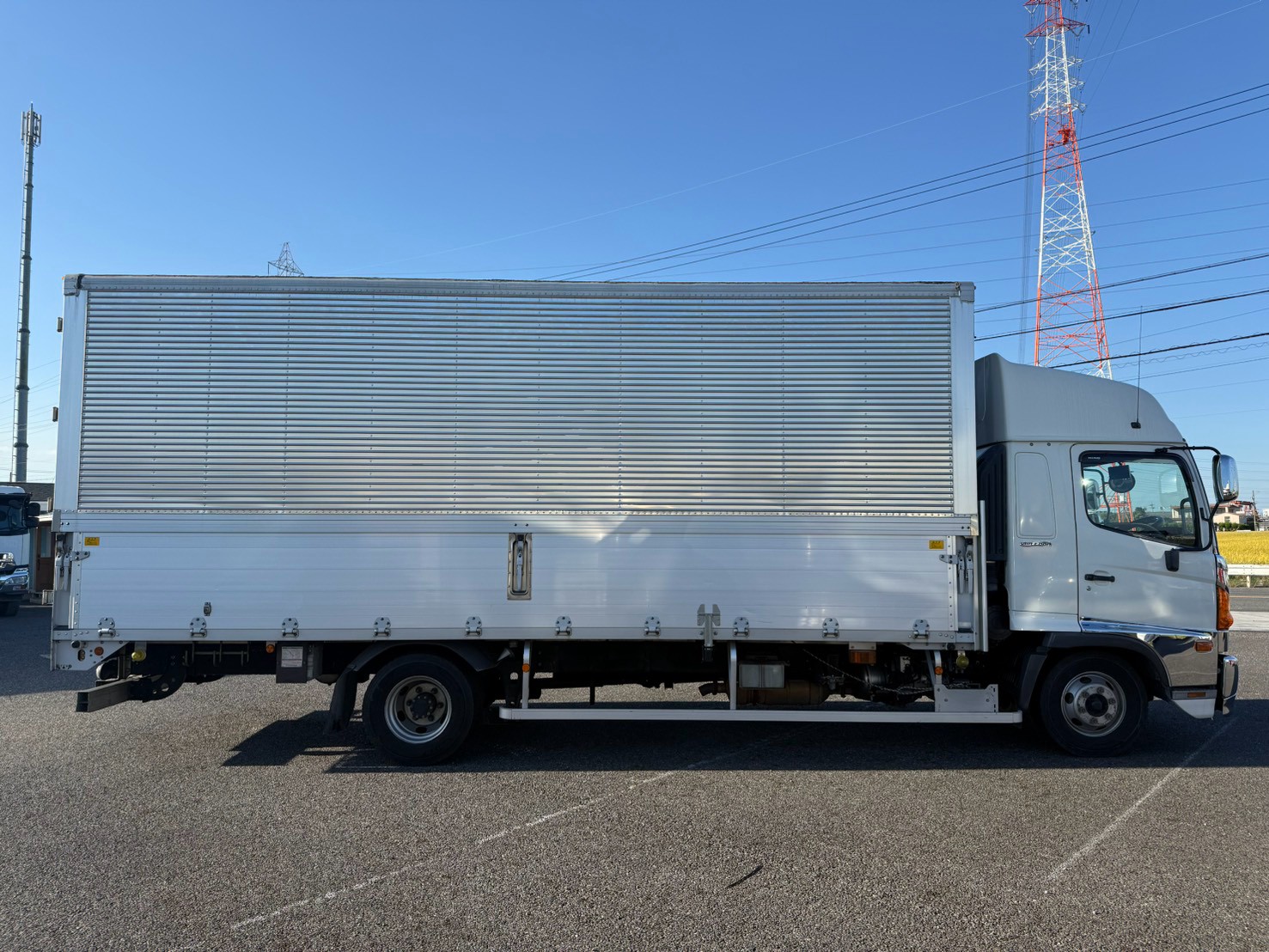 日野 中型ワイド  アルミウィング TPG-FD7JLAG